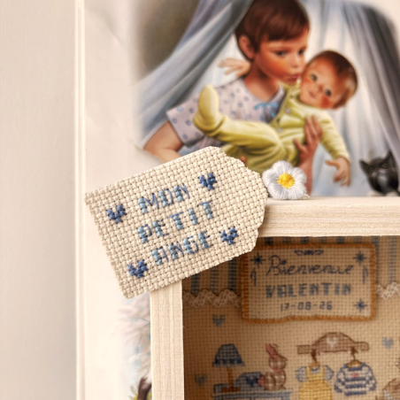 Aïda : La vitrine «Le petit monde de bébé» version Bleue
