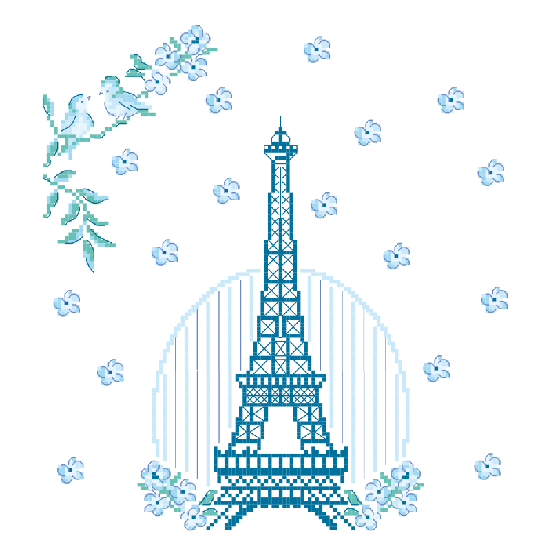 Grille « À Paris »