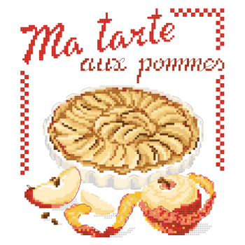 Grille «Ma tarte aux pommes»