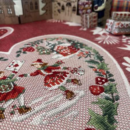 Aida «Noël de tout cœur» Tea towel
