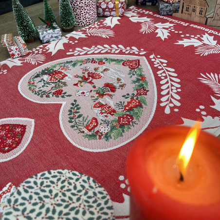 Aida «Noël de tout cœur» Tea towel