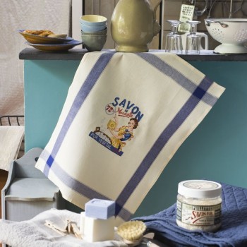 Aïda «Savon de Marseille» Tea towel 