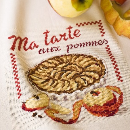 Aïda «Apple pie» Tea towel