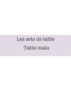 Les sets de table